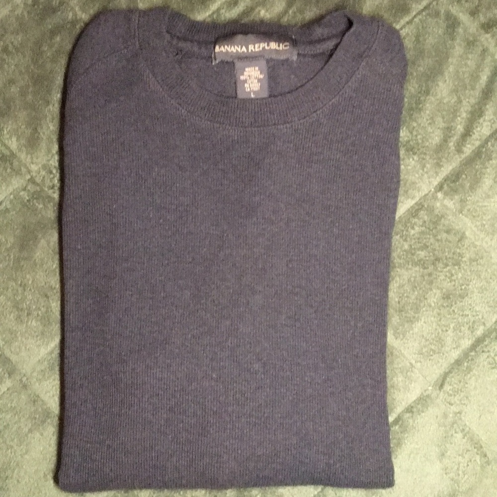 LONG SLEVE CREW NECK SWEATSHIRT L